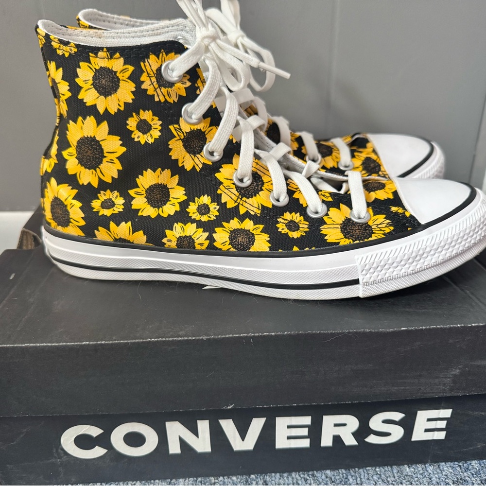 Sunflower Converse
